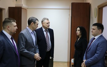Волгоградский филиал посетил Р. В. Некрасов.