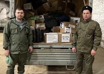 Руководитель филиала доставил гуманитарный груз нашим бойцам на СВО.